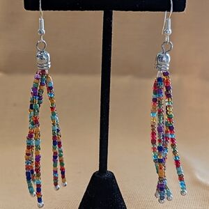 Multicolor beaded Earrings